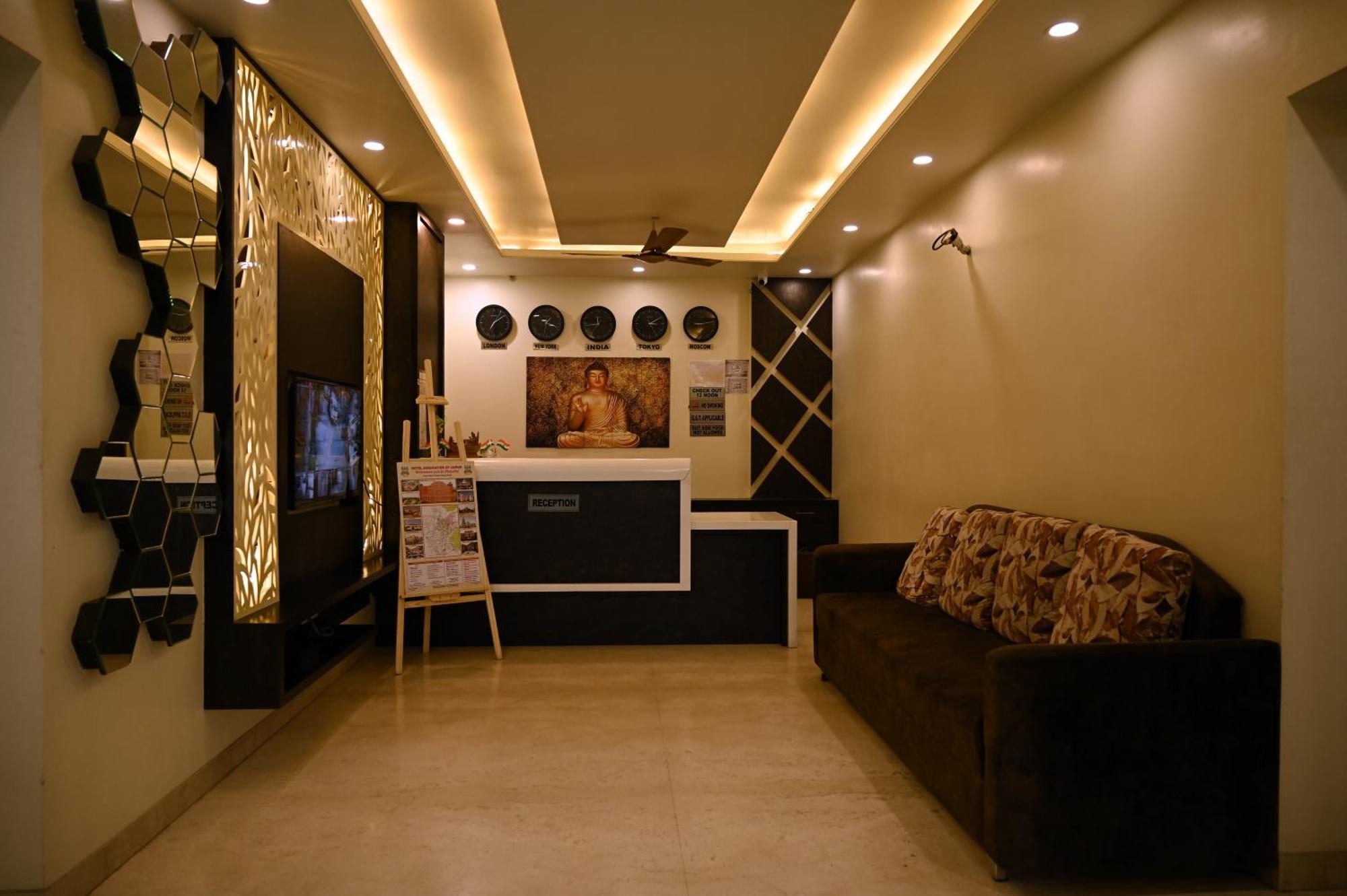 Hotel Pulse Inn Near Railway Station ג'איפור מראה חיצוני תמונה