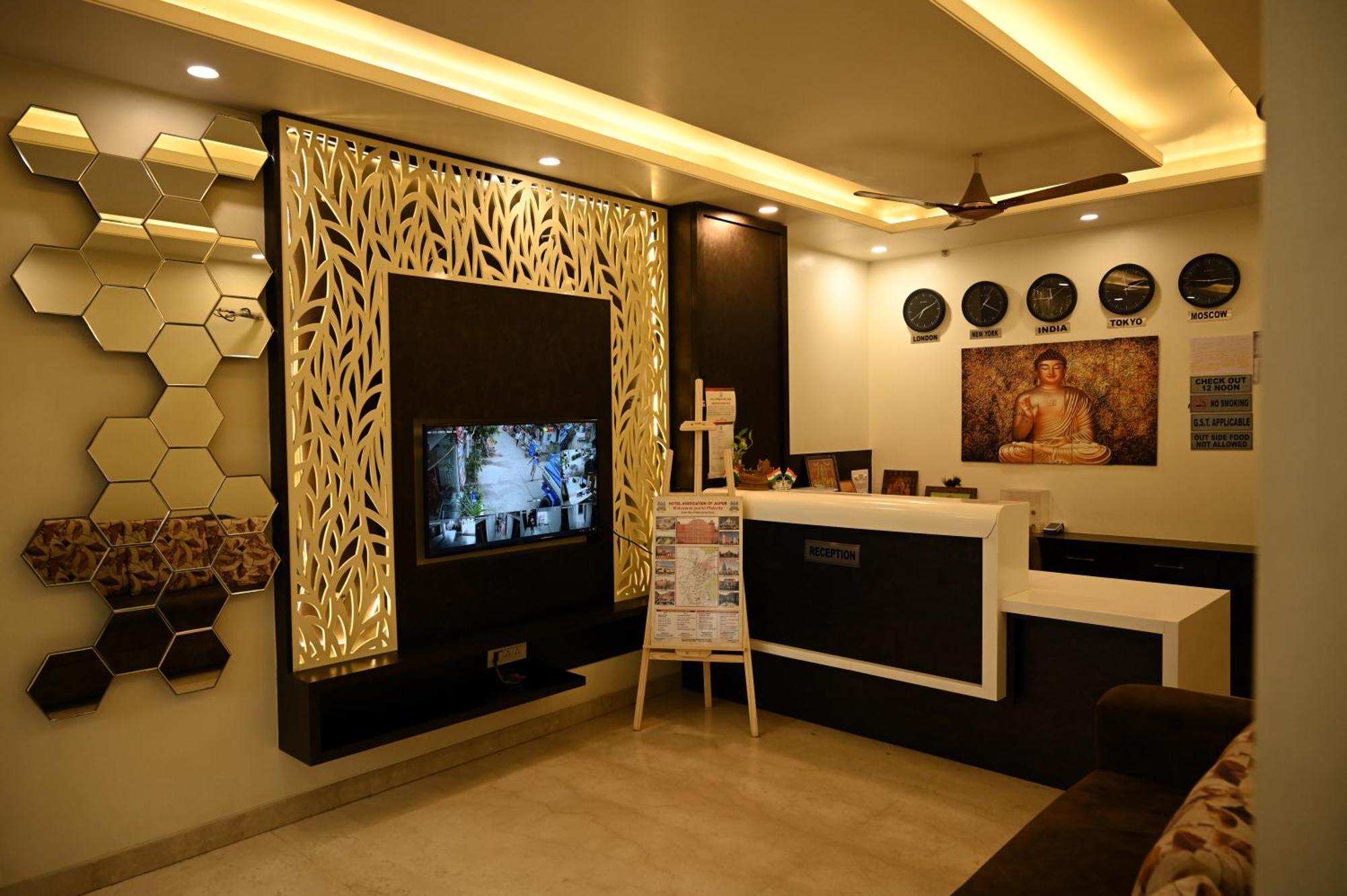 Hotel Pulse Inn Near Railway Station ג'איפור מראה חיצוני תמונה